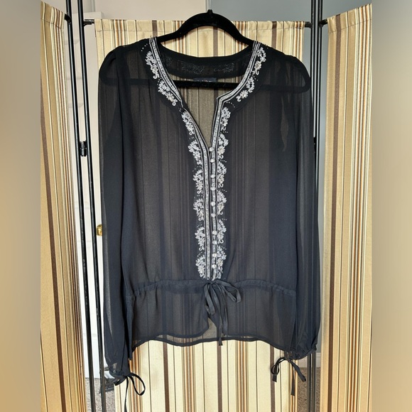 Beaded peasant blouse - Picture 3 of 6